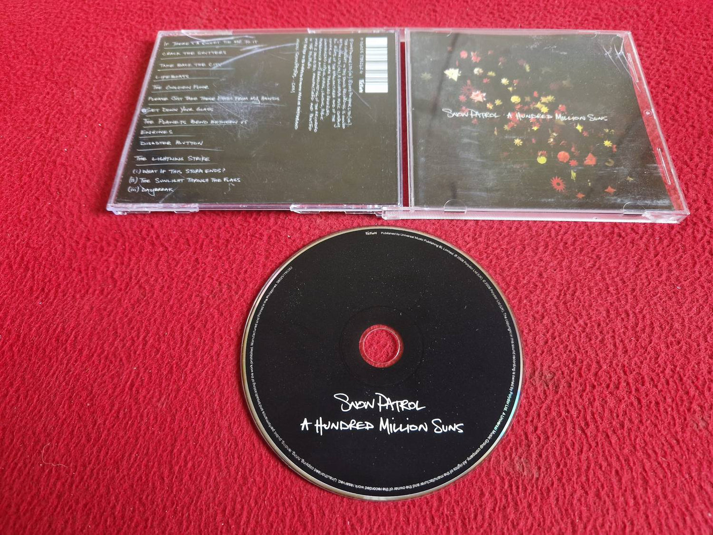SNOW PATROL A HUNDRED MILLION SUNS CD
