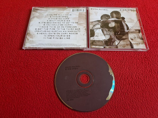 SNOW PATROL EYES OPEN CD