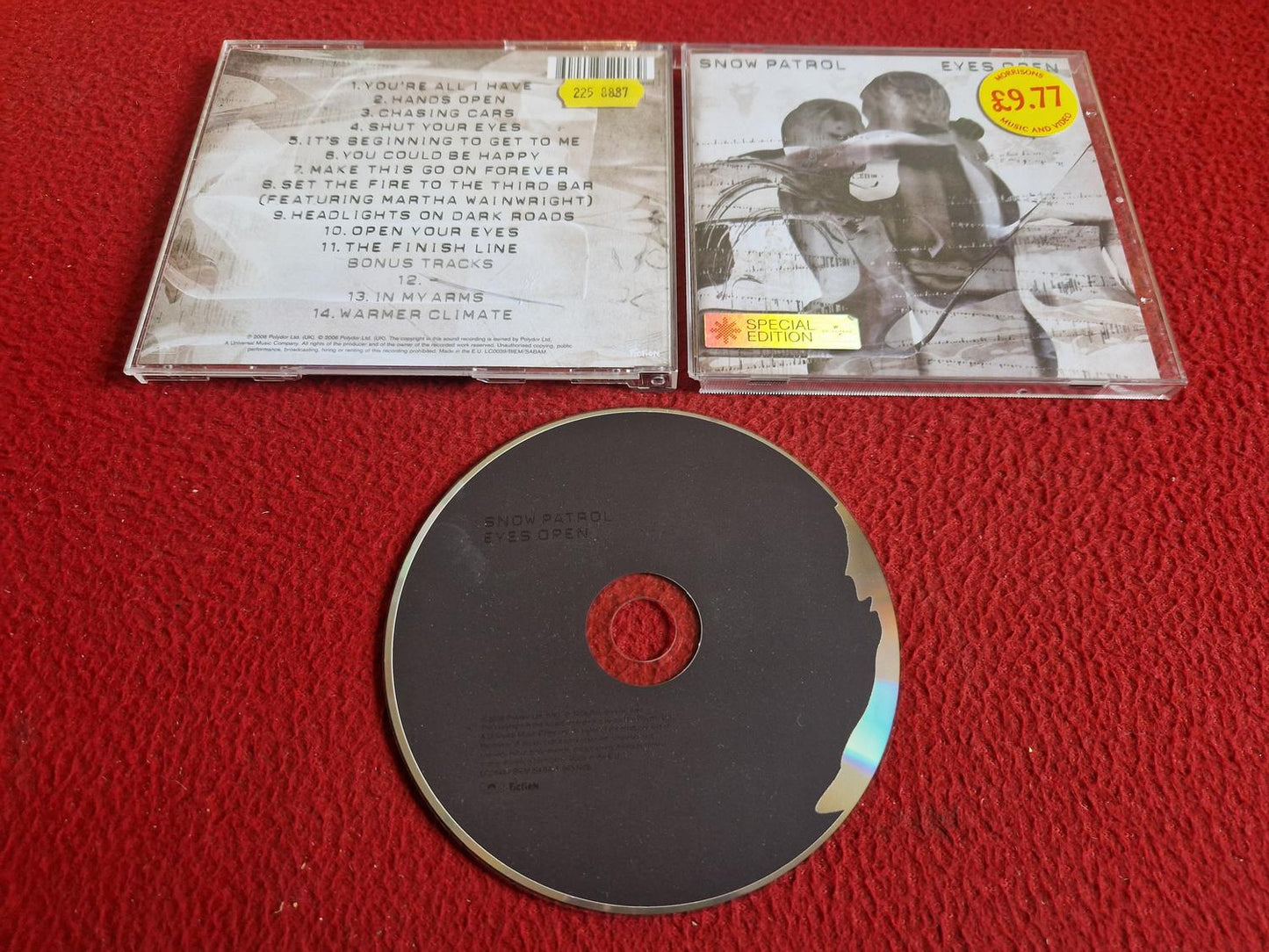 SNOW PATROL EYES OPEN CD