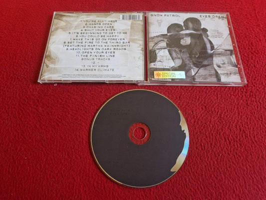 SNOW PATROL EYES OPEN SPECIAL EDITION CD