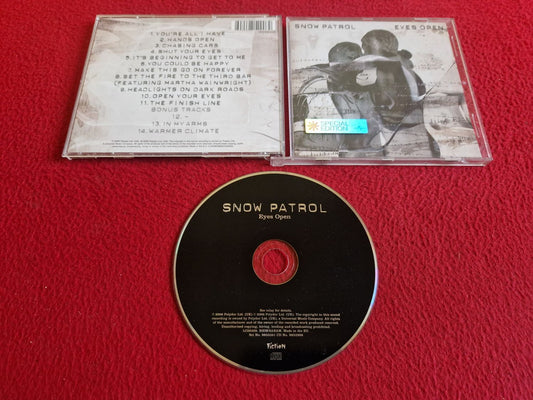 SNOW PATROL EYES OPEN SPECIAL EDITION CD