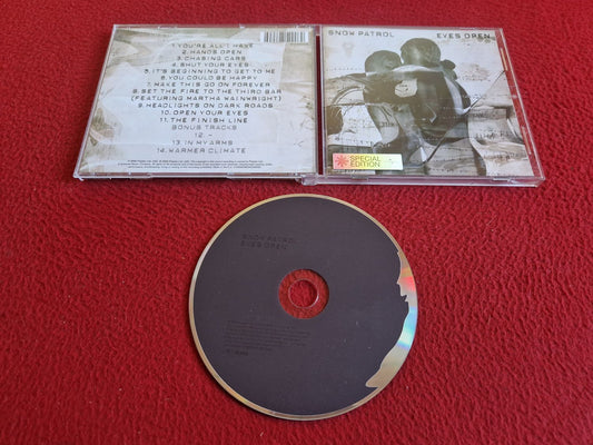 SNOW PATROL EYES OPEN SPECIAL EDITION CD