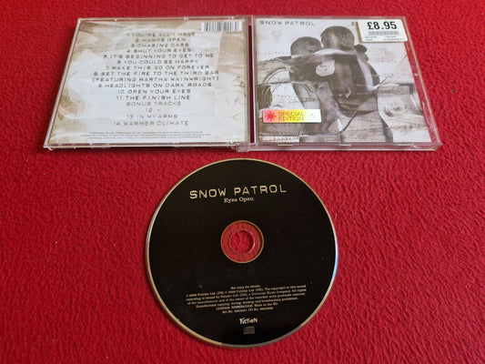 SNOW PATROL EYES OPEN SPECIAL EDITION CD