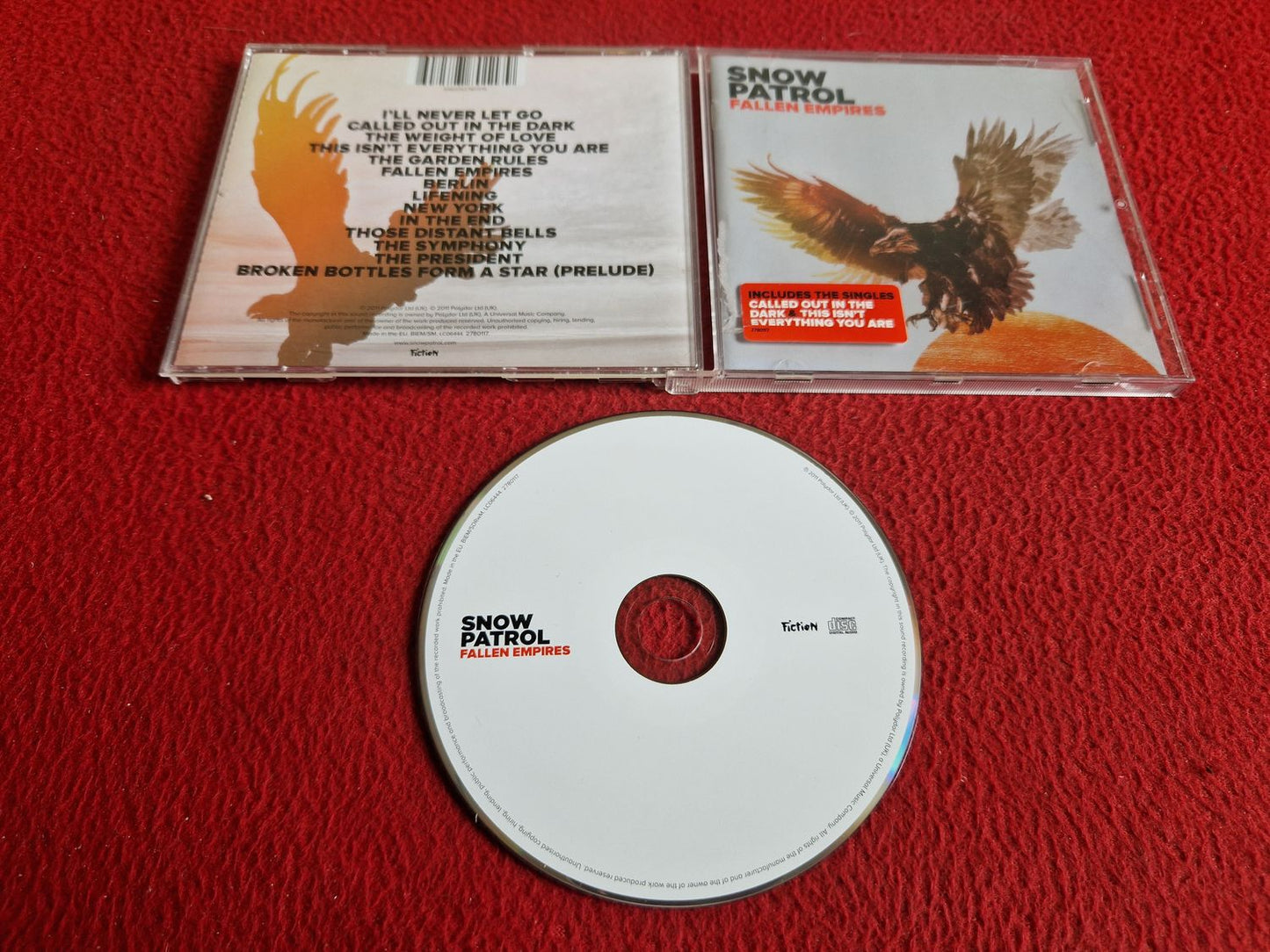 SNOW PATROL FALLEN EMPIRES CD