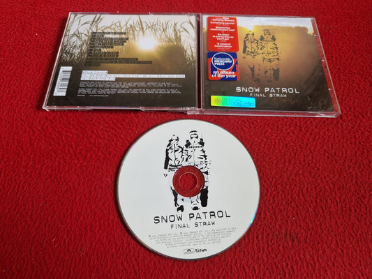 SNOW PATROL FINAL STRAW CD