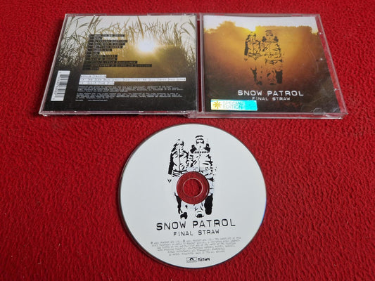 SNOW PATROL FINAL STRAW CD