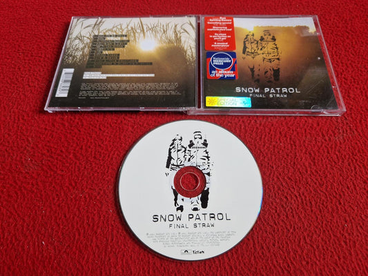 SNOW PATROL FINAL STRAW CD