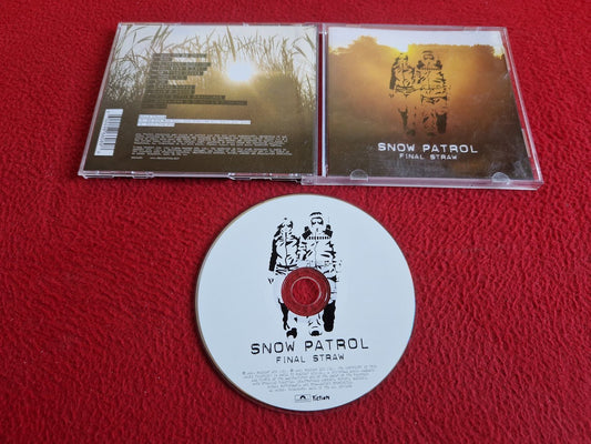 SNOW PATROL FINAL STRAW CD