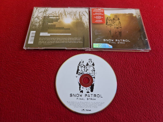 SNOW PATROL FINAL STRAW SPECIAL EDITION CD