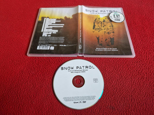 SNOW PATROL LIVE AT SOMERSET HOUSE 2004 DVD