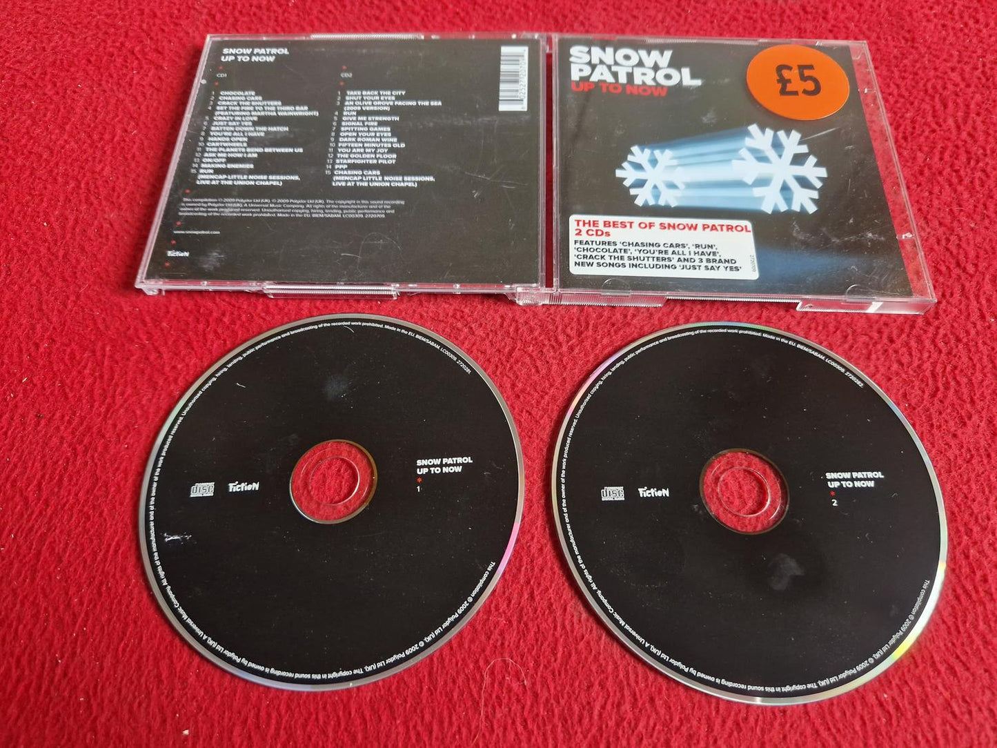 SNOW PATROL UP TO NOW CD