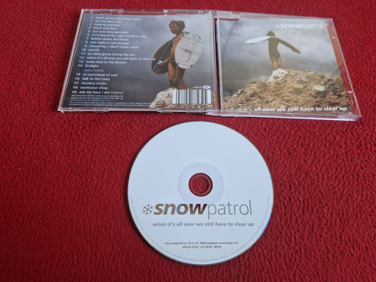 SNOW PATROL WHEN IT'S ALL OVER WE STILL HAVE TO CLEAR UP CD