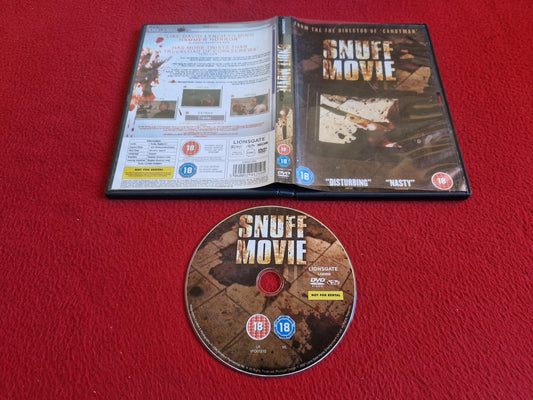SNUFF MOVIE DVD