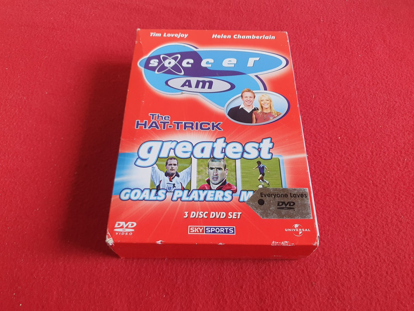 SOCCER AM THE HAT-TRICK GREATEST GOALS PLAYERS MATCHES BOX till DVD