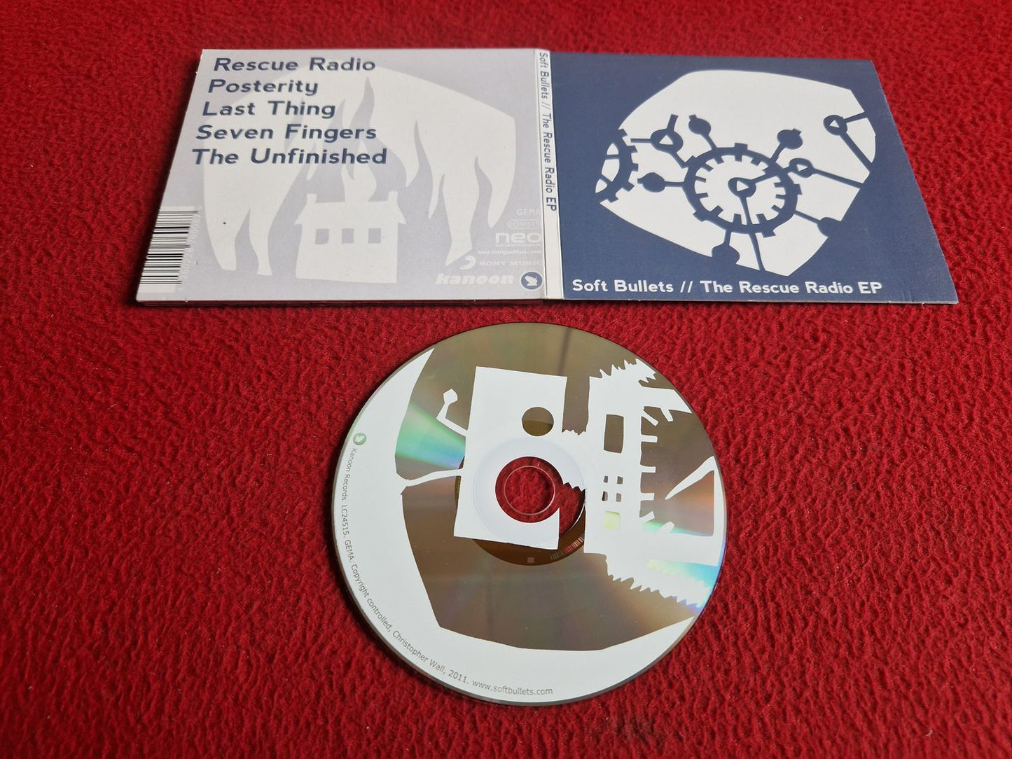 SOFT BULLETS THE RESCUE RADIO EP CD