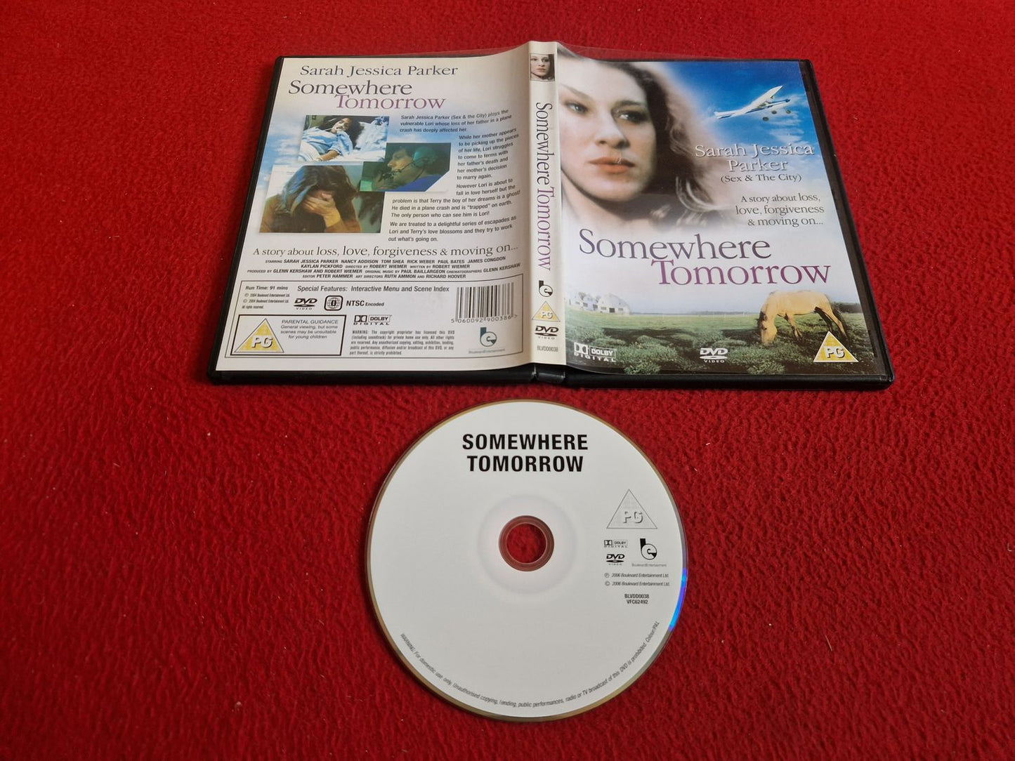 SOMEWHERE TOMORROW DVD