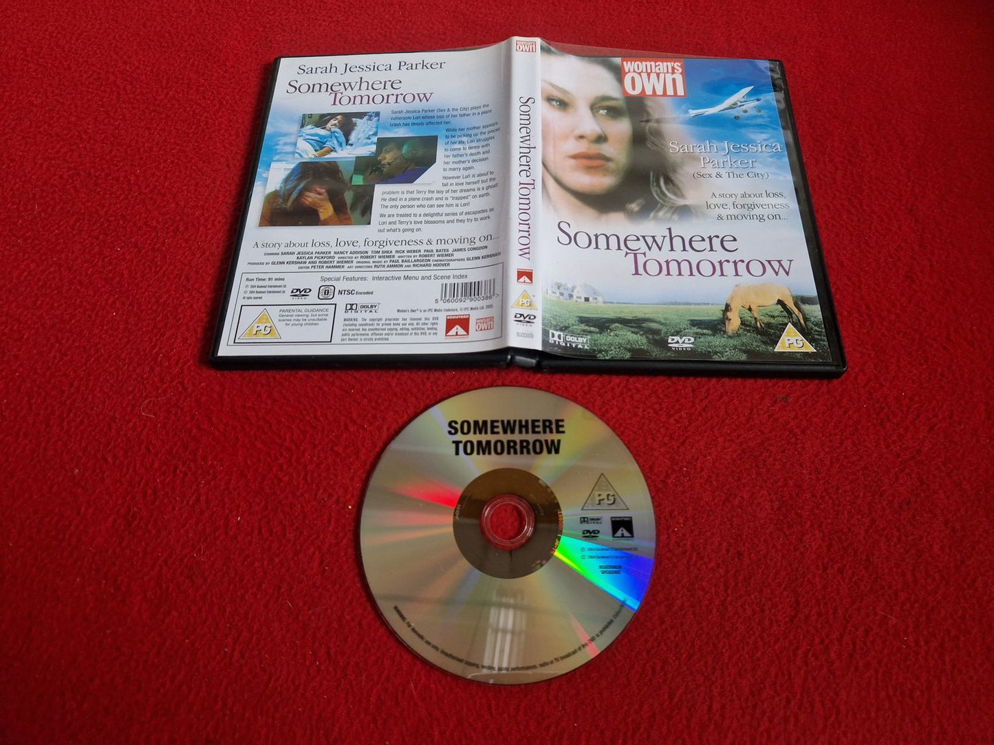 SOMEWHERE TOMORROW DVD