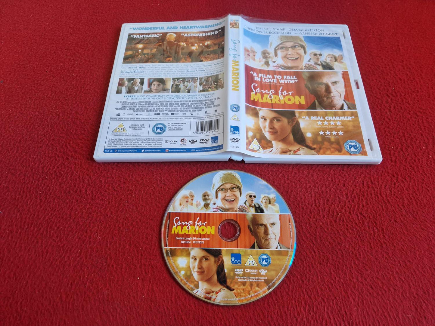 SONG FOR MARION DVD