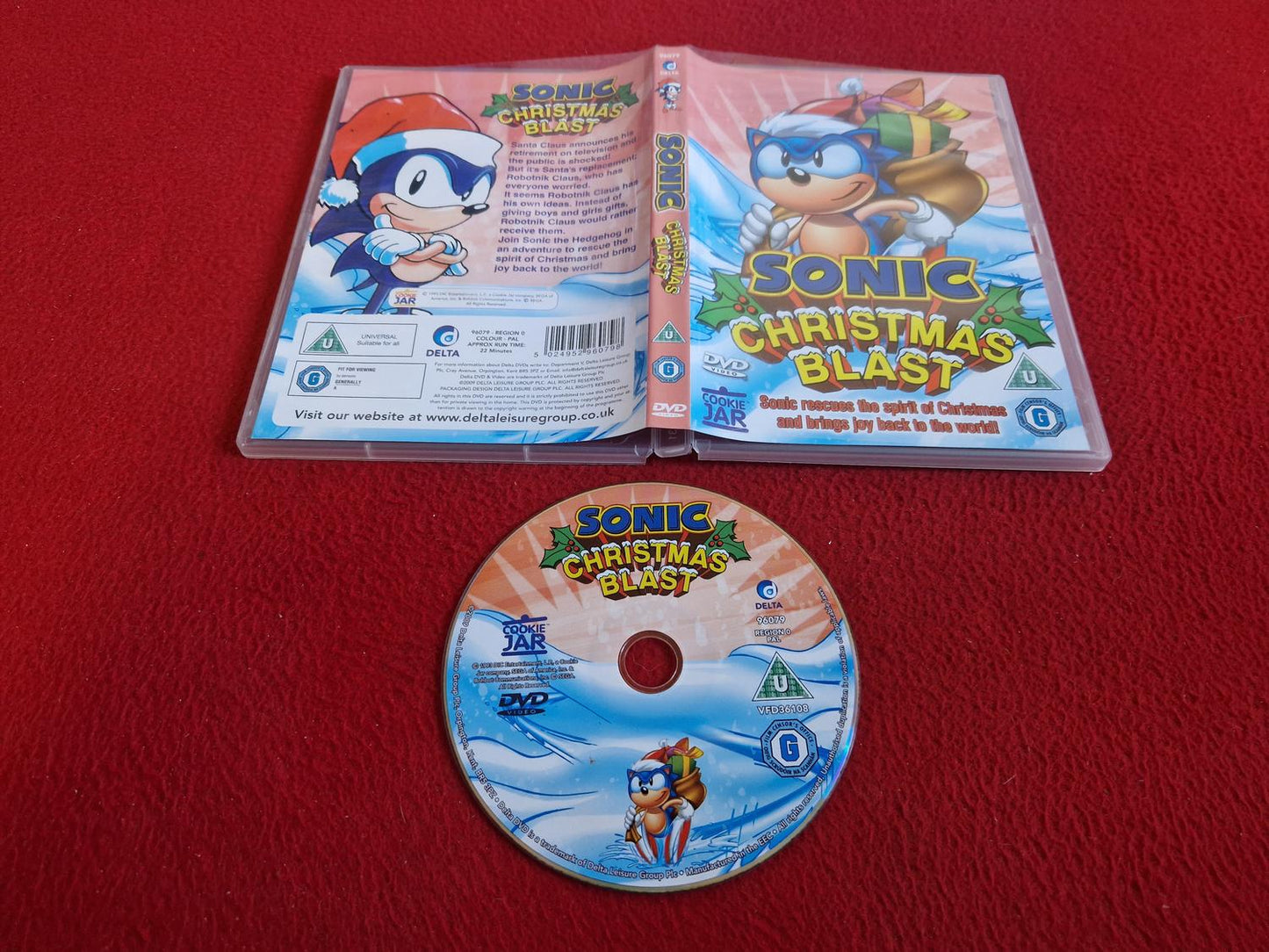 SONIC CHRISTMAS BLAST DVD