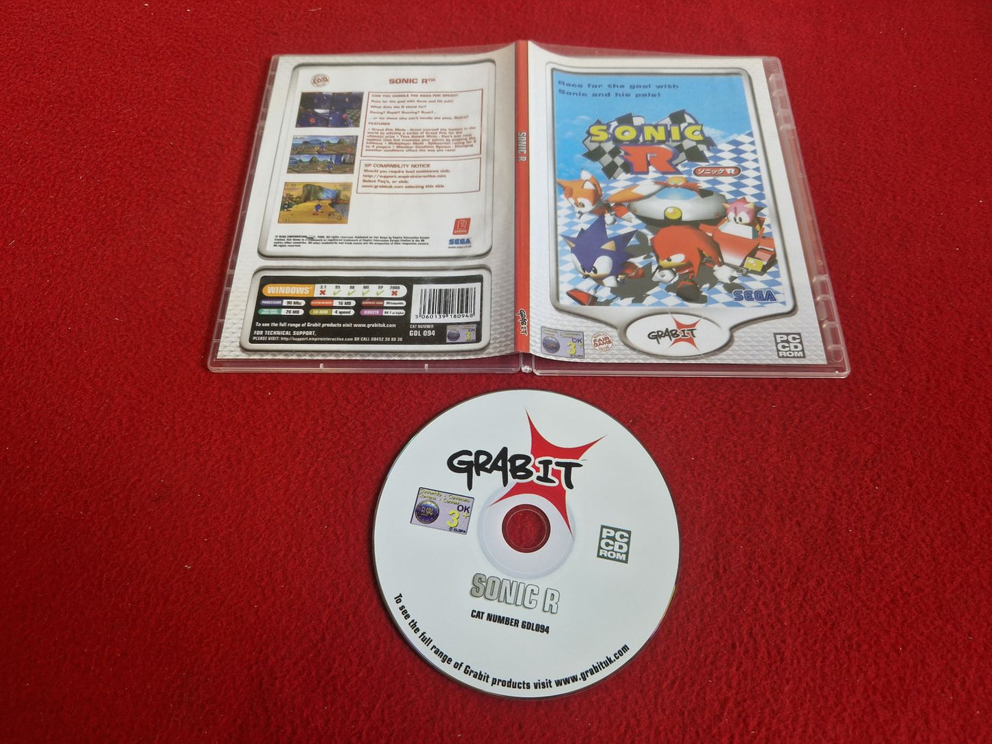 SONIC R till PC