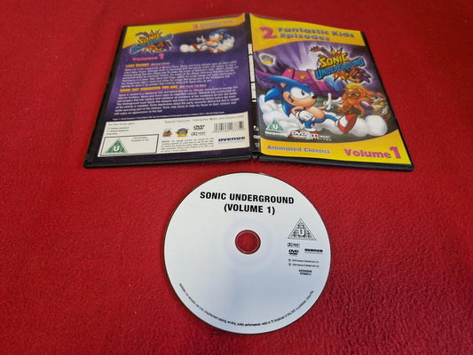 SONIC UNDERGROUND VOLUME 1 till DVD