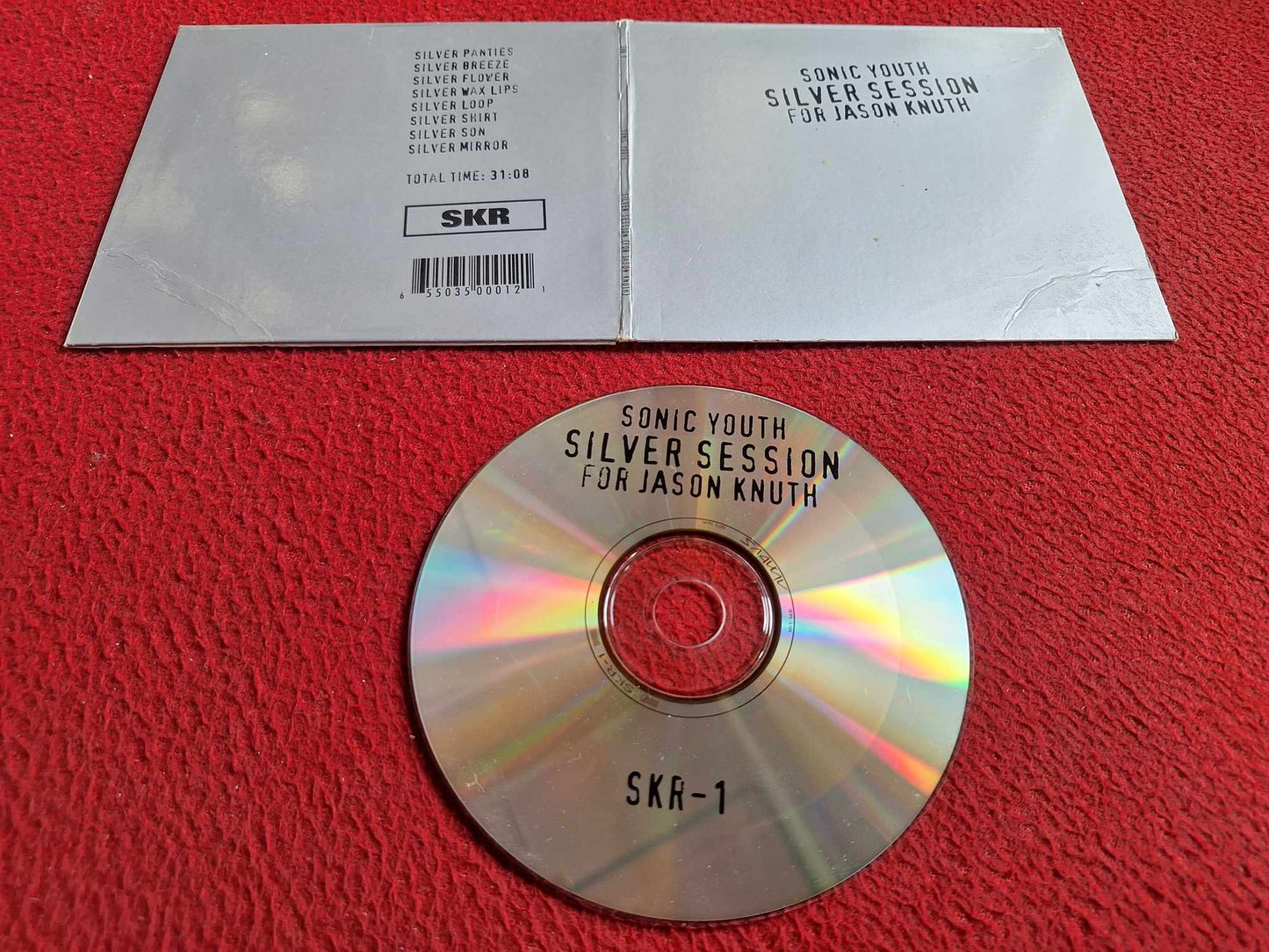 SONIC YOUTH SILVER SESSION FOR JASON KNUTH CD