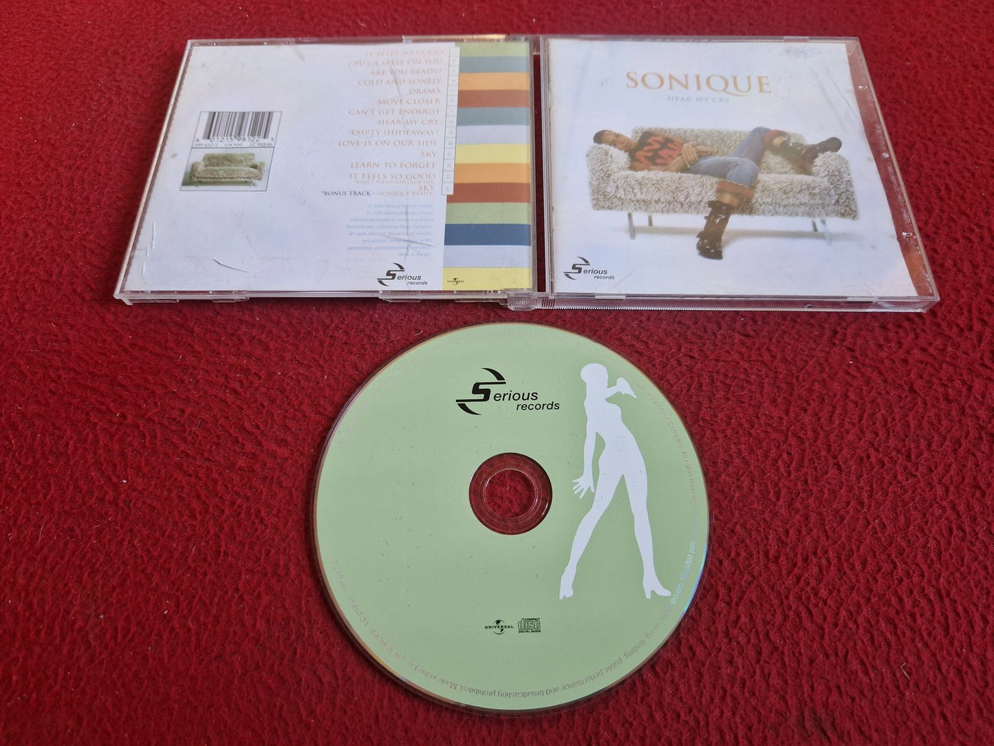 SONIQUE HEAR MY CRY CD