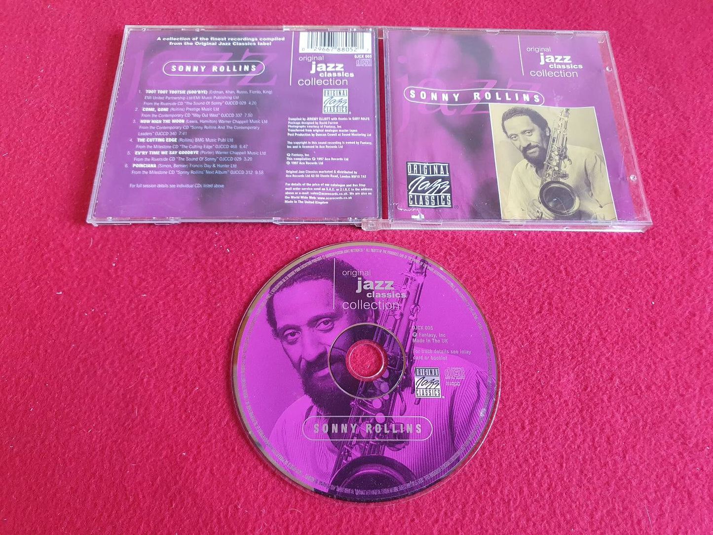 SONNY ROLLINS [ ORIGINAL JAZZ CLASSICS COLLECTION ] till CD
