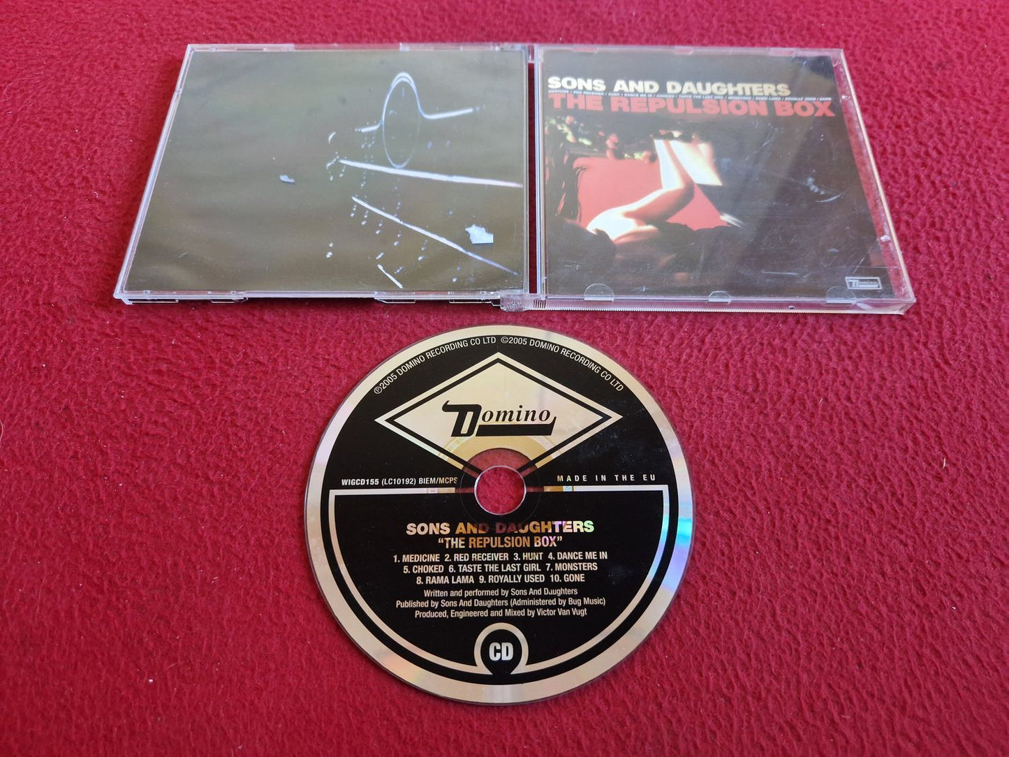 SONS AND DAUGHTERS THE REPULSION BOX CD