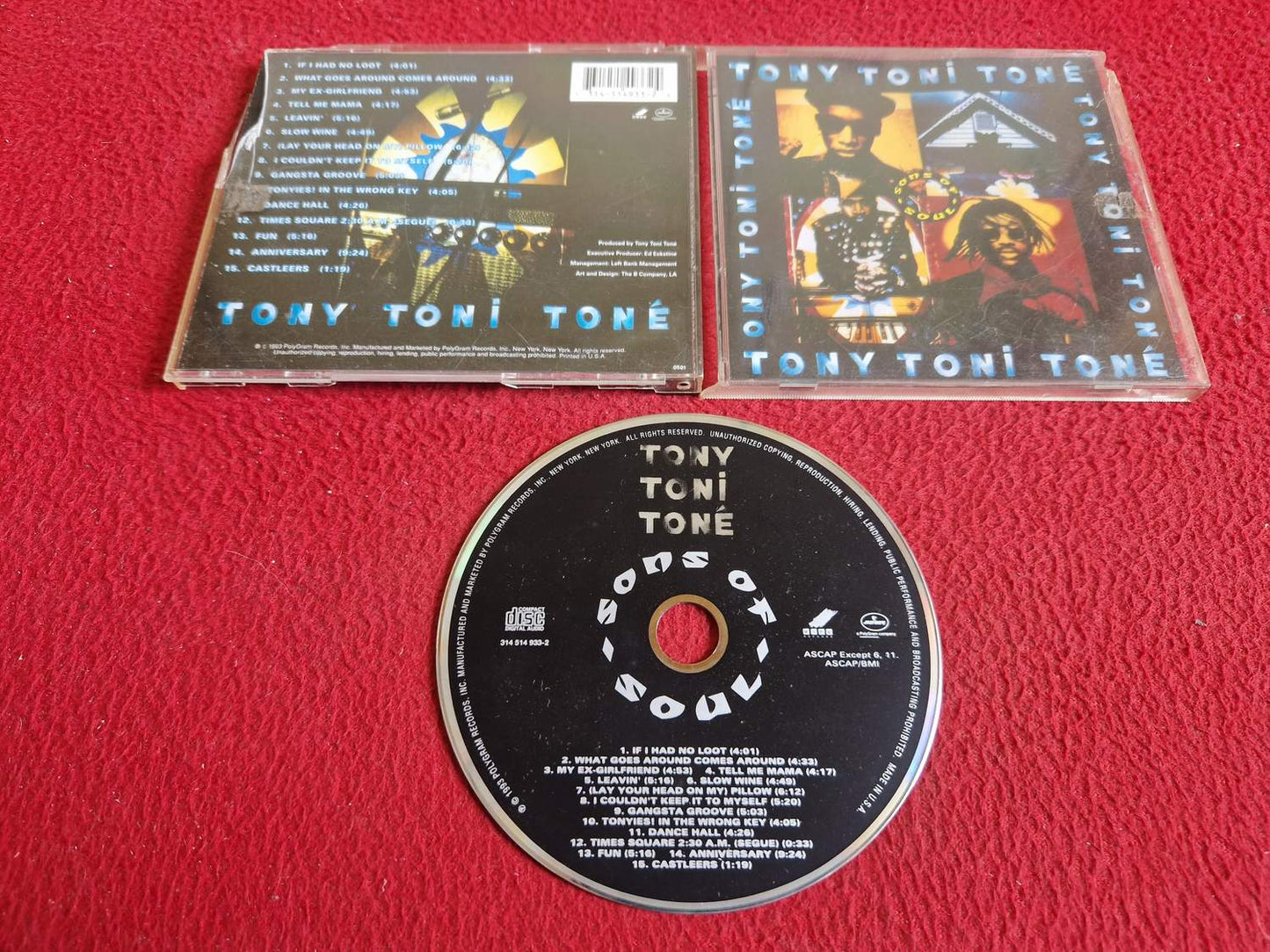 SONS OF SOUL TONY TONI TONE CD