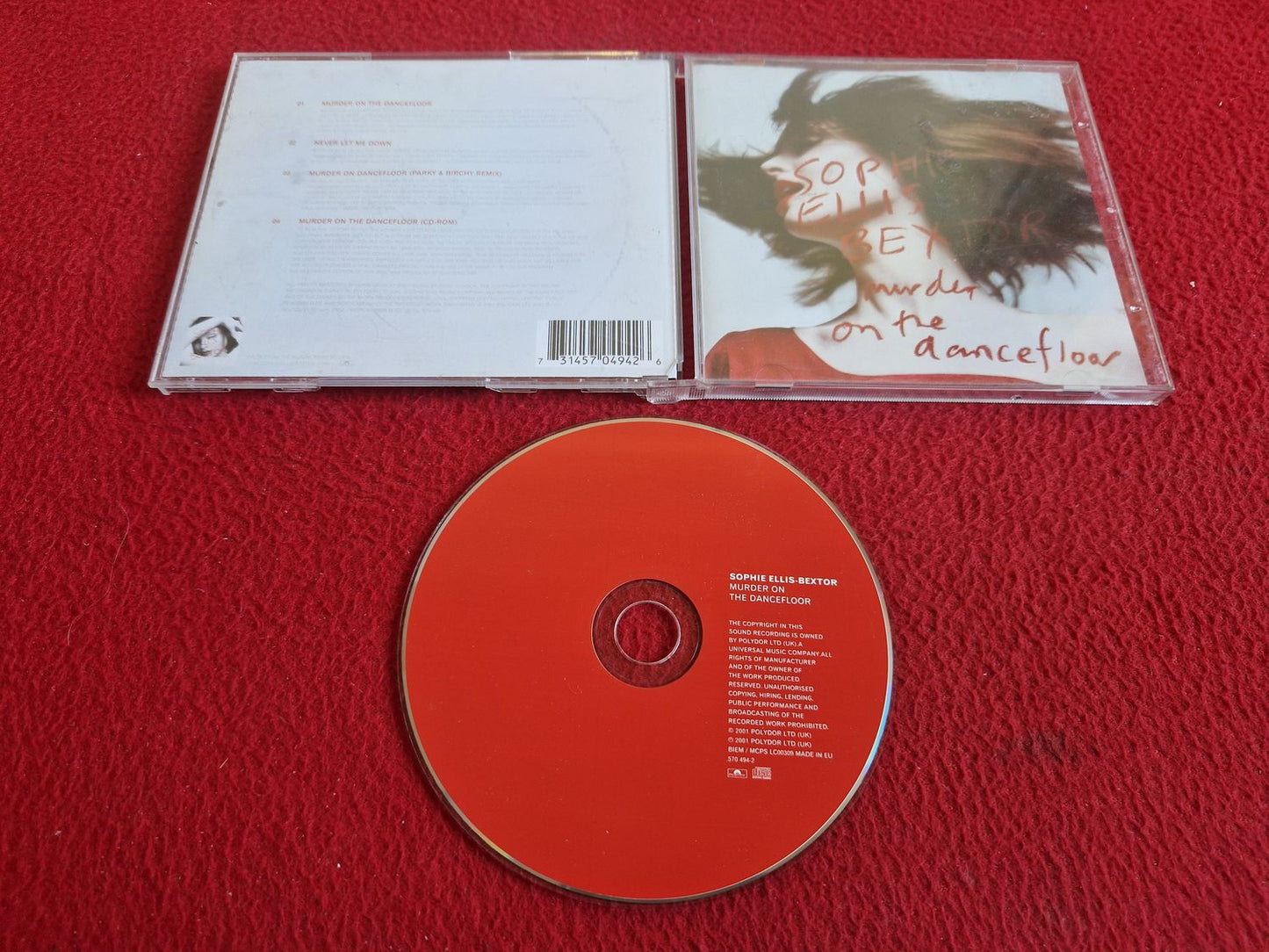 SOPHIE ELLIS-BEXTOR MURDER ON THE DANCEFLOOR CD