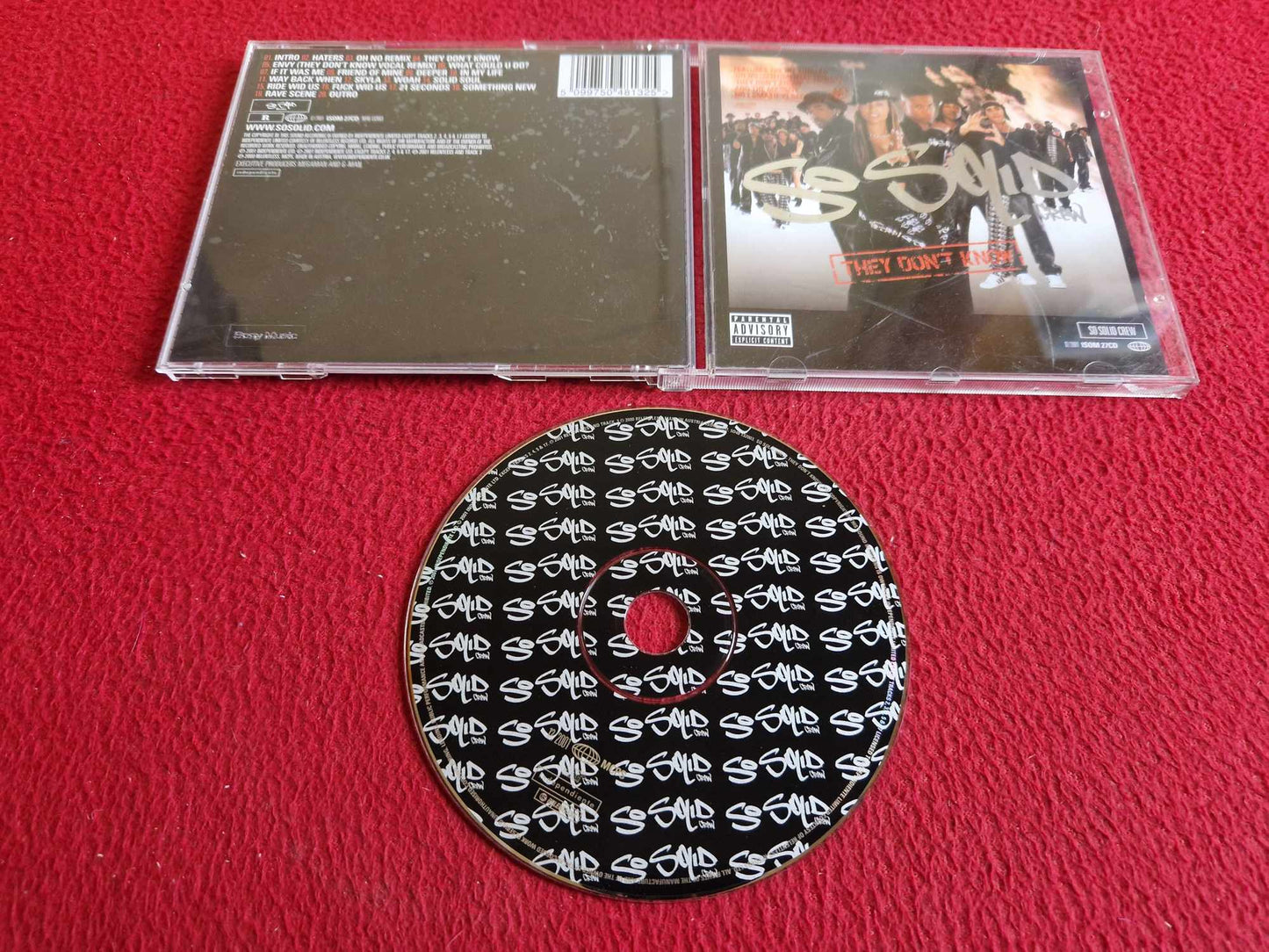 SO SOLID THEY DON'T KNOW CD