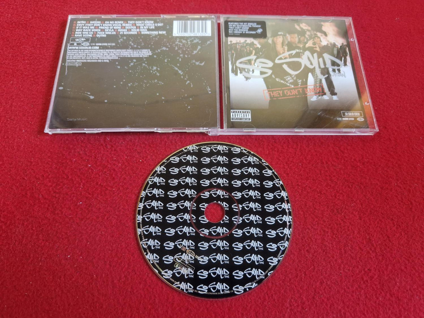 SO SOLID THEY DON'T KNOW till CD