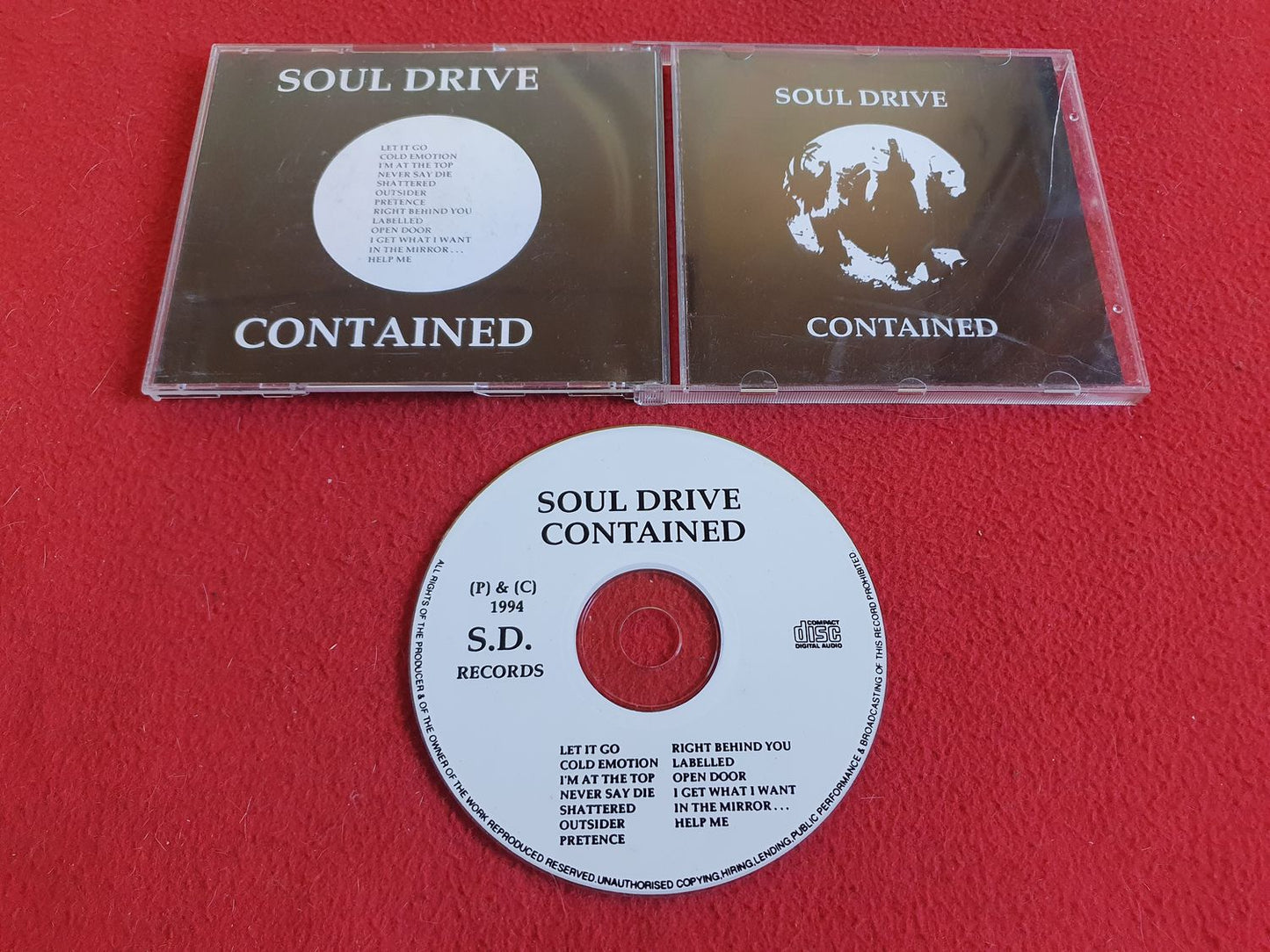 SOUL DRIVE CONTAINED till CD