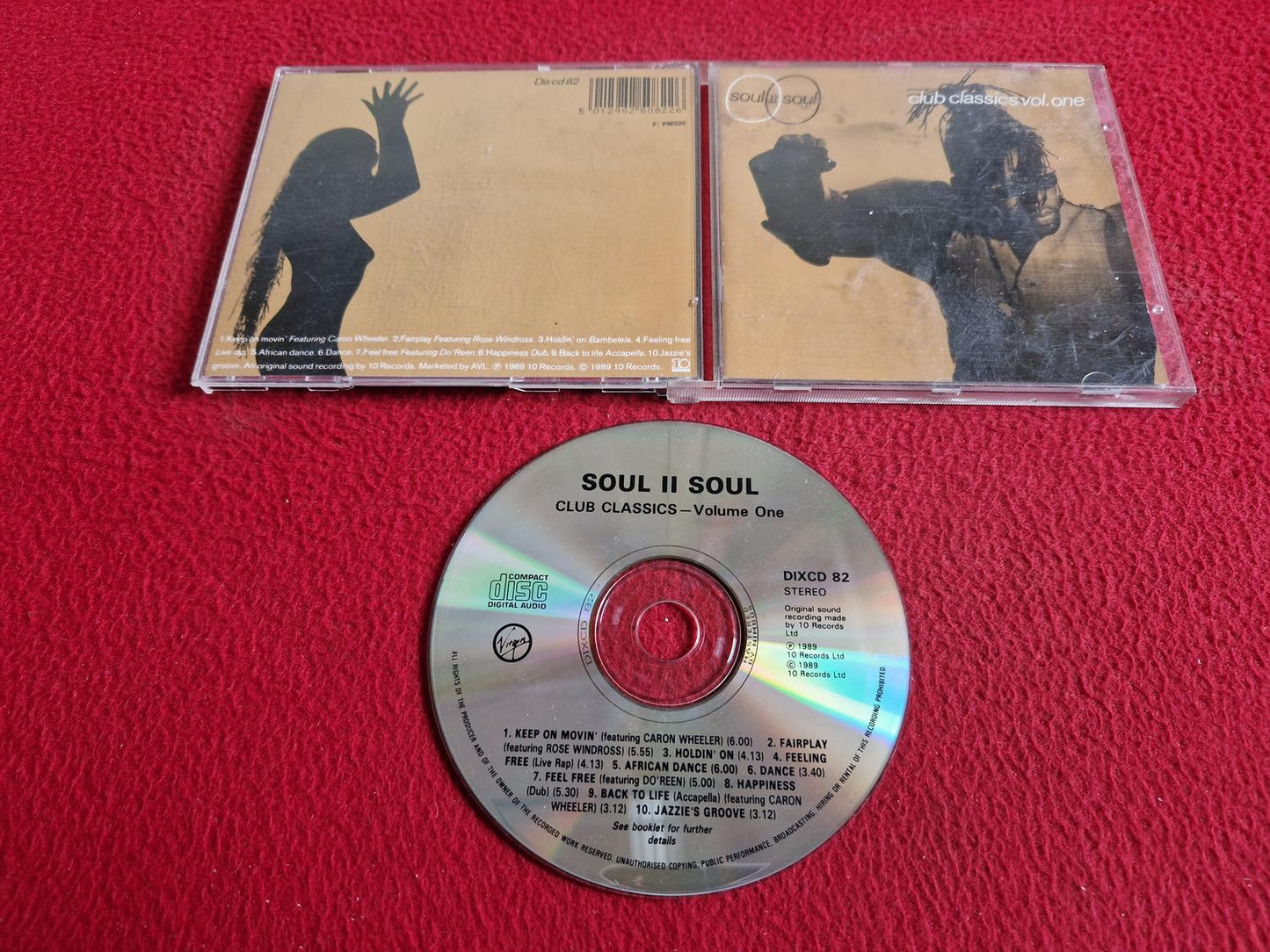 SOUL II SOUL CLUB CLASSICS - VOLUME ONE CD