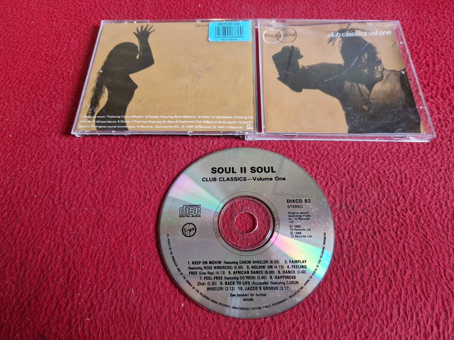 SOUL II SOUL CLUB CLASSICS - VOLUME ONE CD