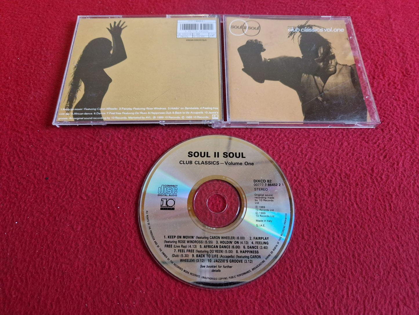 SOUL II SOUL CLUB CLASSICS VOLUME ONE CD