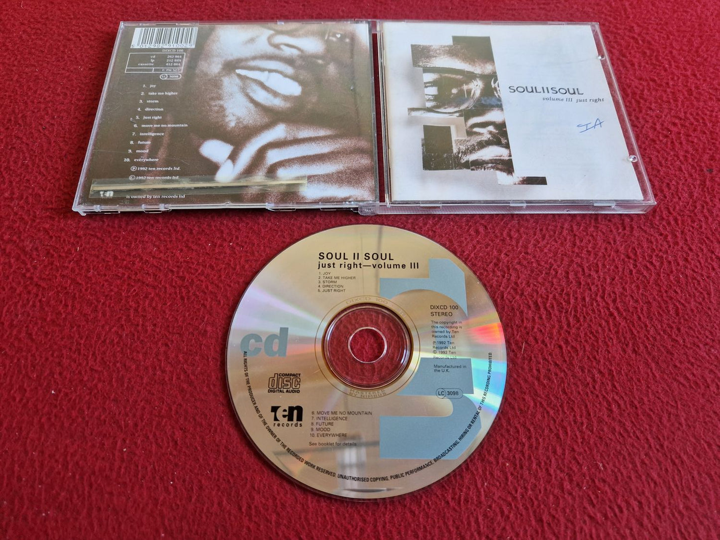 SOUL II SOUL VOLUME III JUST RIGHT CD