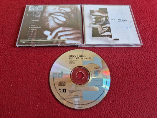 SOUL II SOUL VOLUME III JUST RIGHT CD