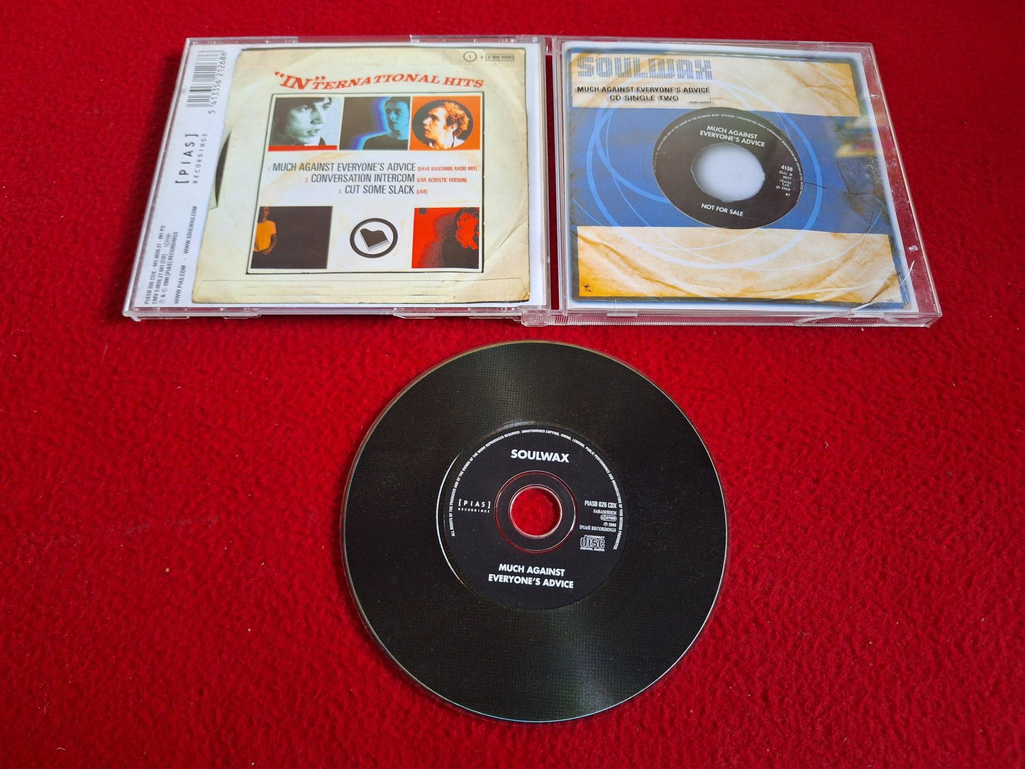 SOULWAX MUCH AGAINST EVERYONE'S ADVICE CD