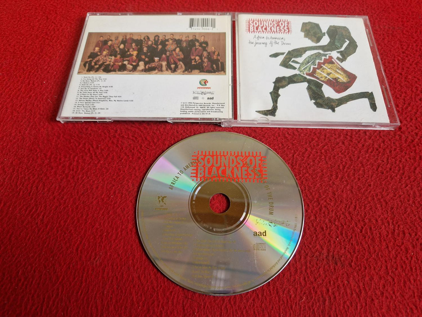 SOUNDS OF BLACKNESS AFRICA TO AMERICA THE JOURNEY OF THE DRUM CD