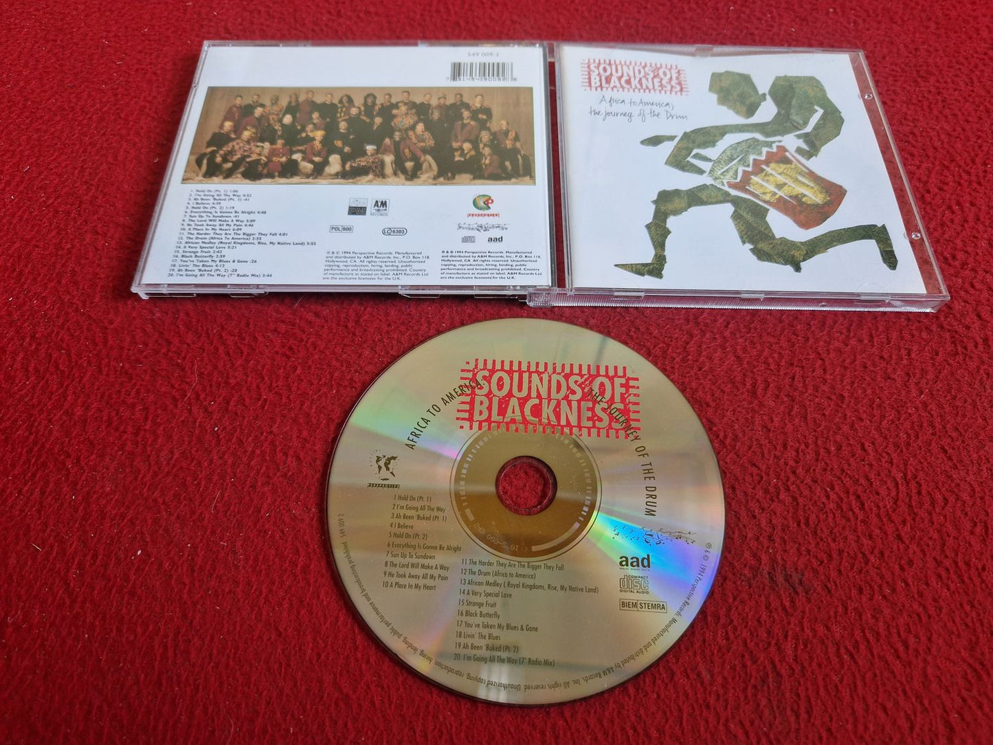 SOUNDS OF BLACKNESS AFRICA TO AMERICA THE JOURNEY OF THE DRUM CD
