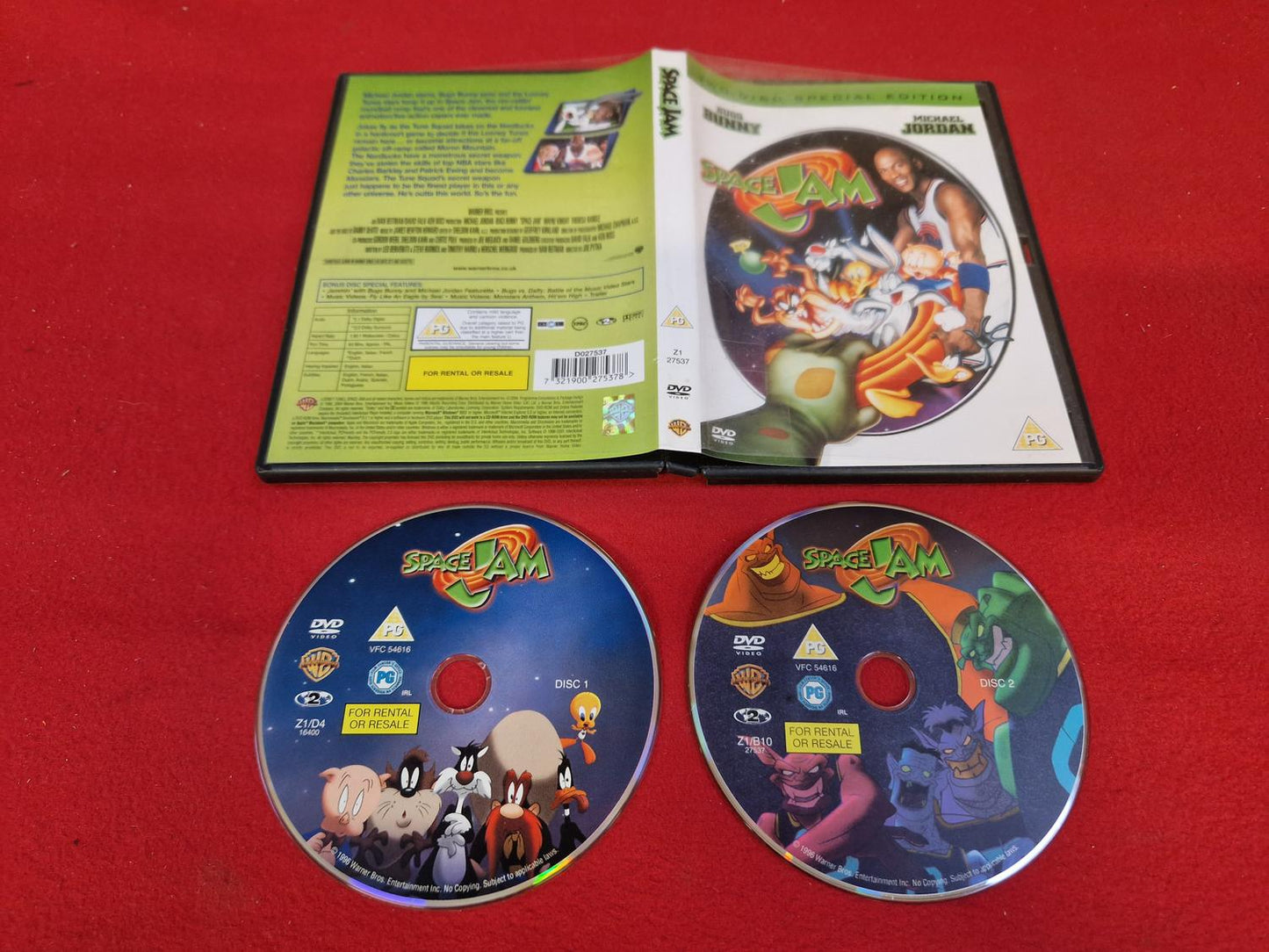 SPACE JAM till DVD