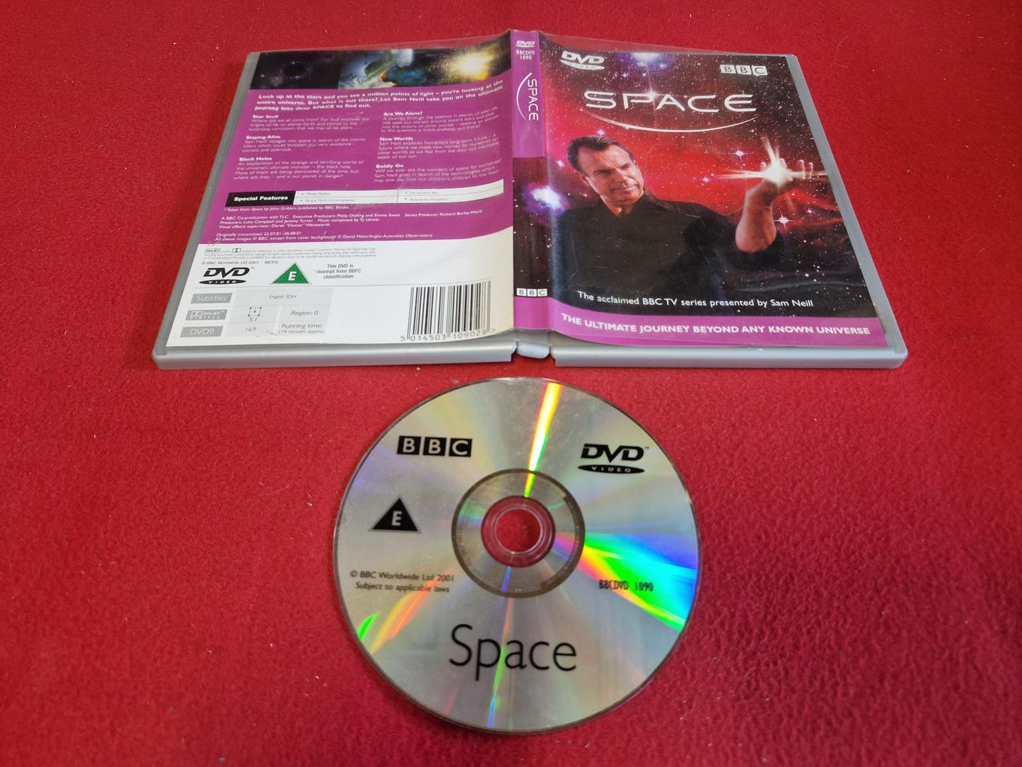 SPACE till DVD