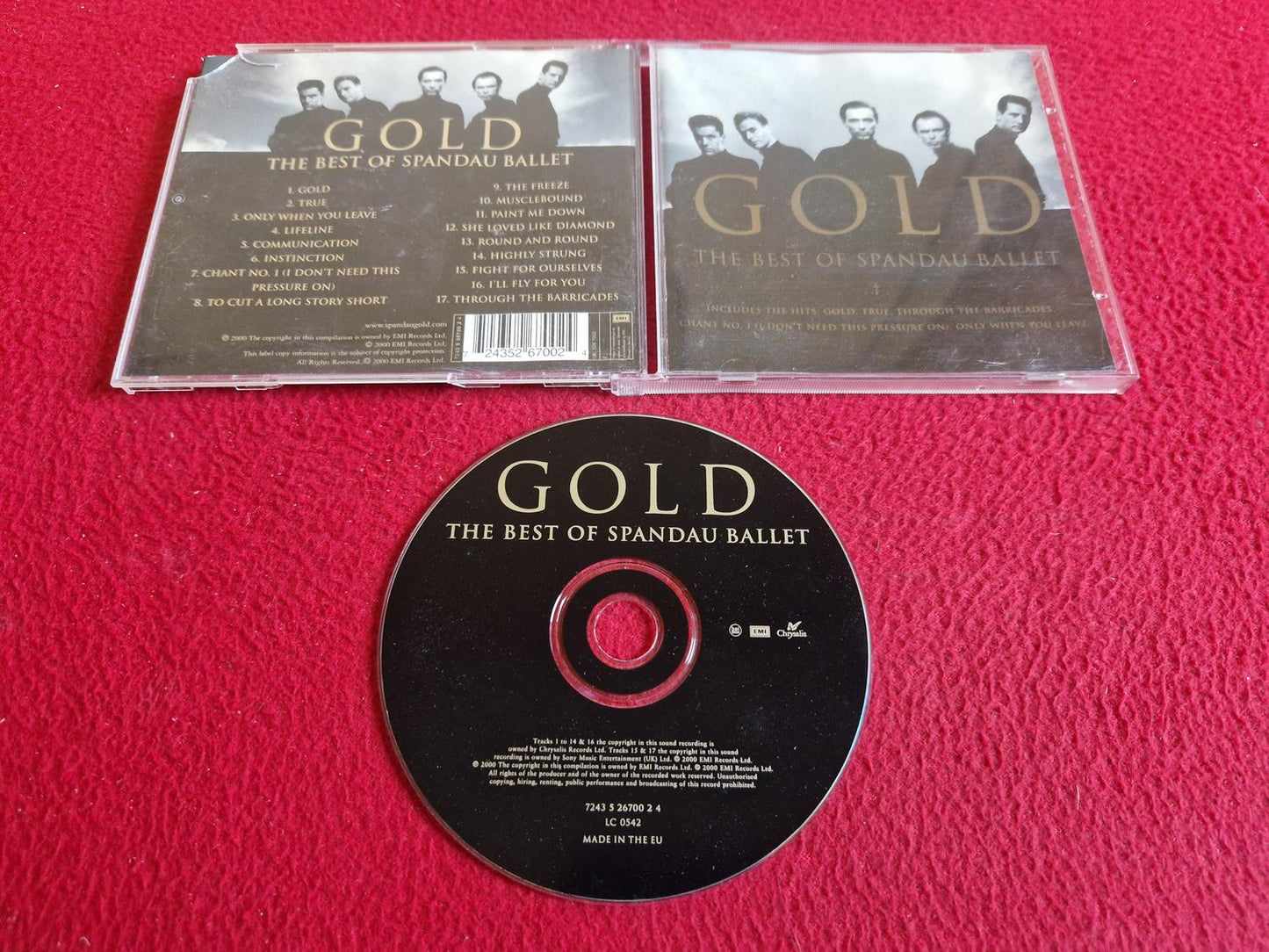 SPANDAU BALLET GOLD THE BEST OF SPANDAU BALLET CD