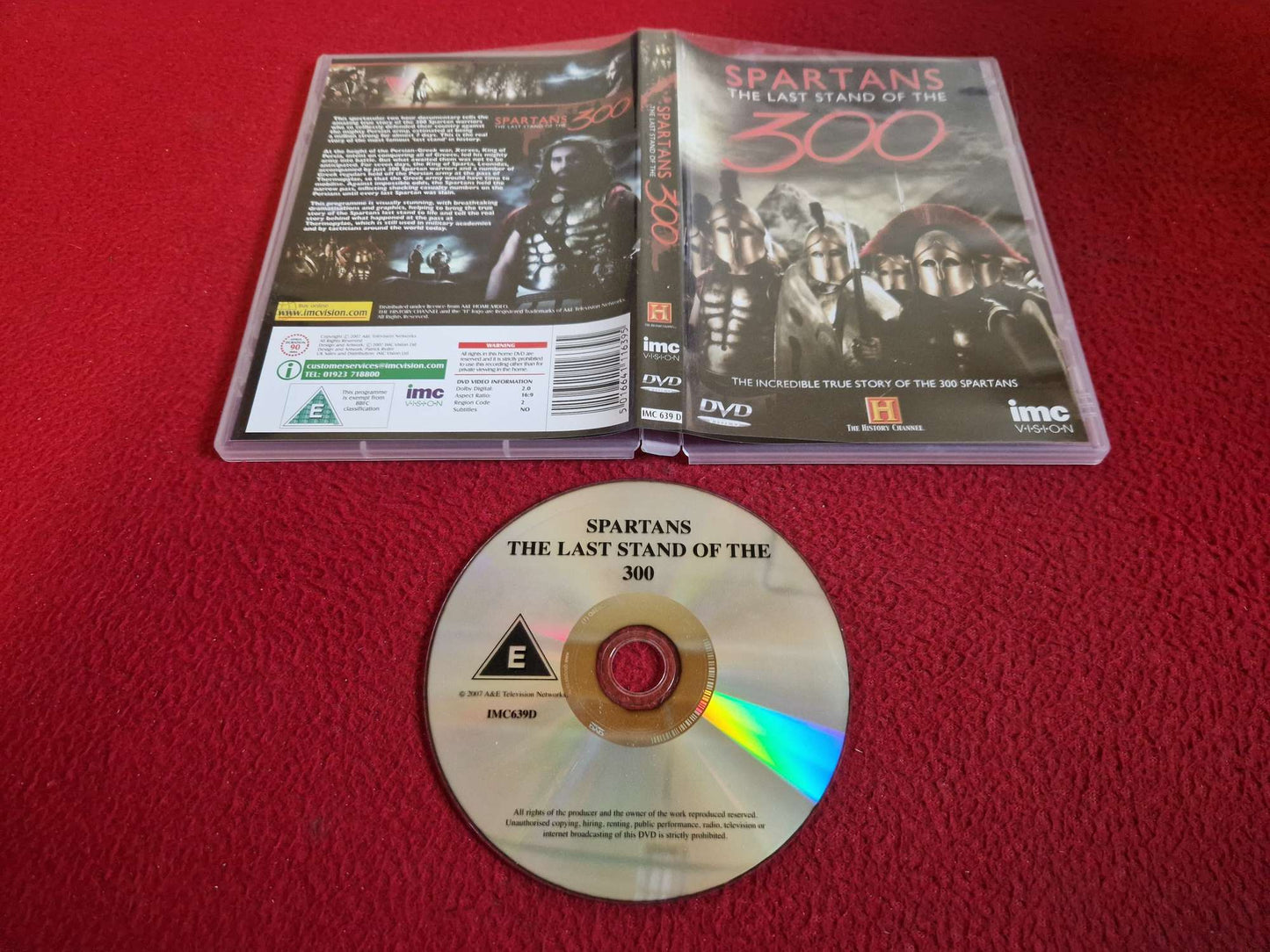 SPARTANS THE LAST STAND OF THE 300 DVD