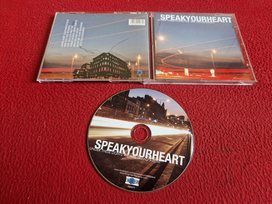 SPEAKYOURHEART UNDER THESE LIGHTS WE ARE TRANSPARENT CD