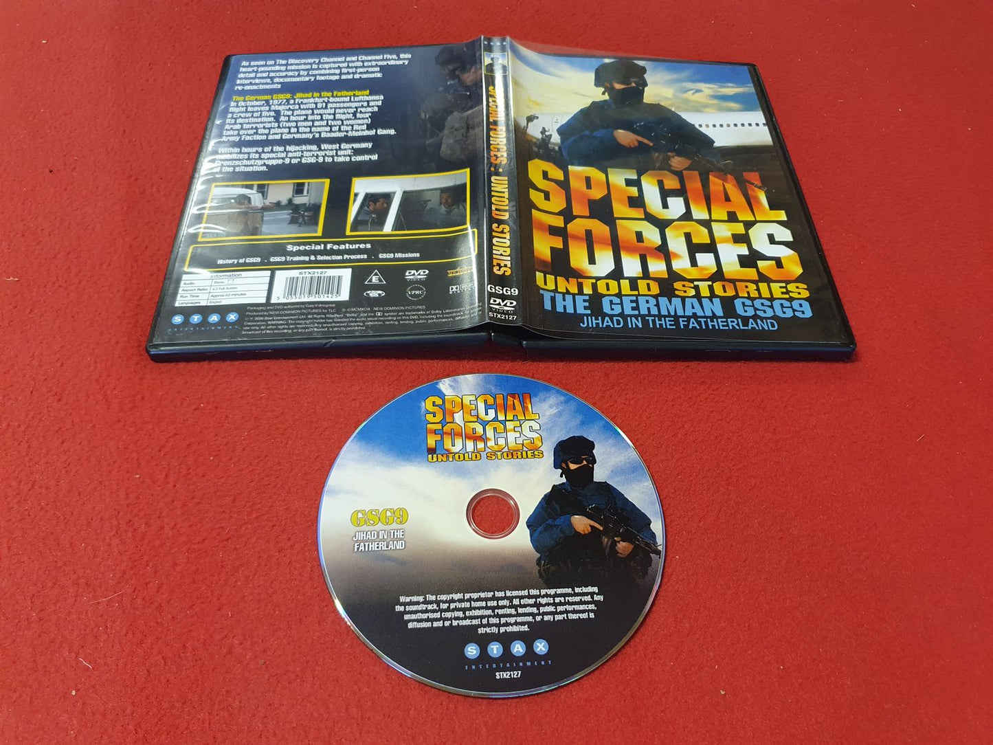 SPECIAL FORCES UNTOLD STORIES - THE GERMAN GSG9 till DVD