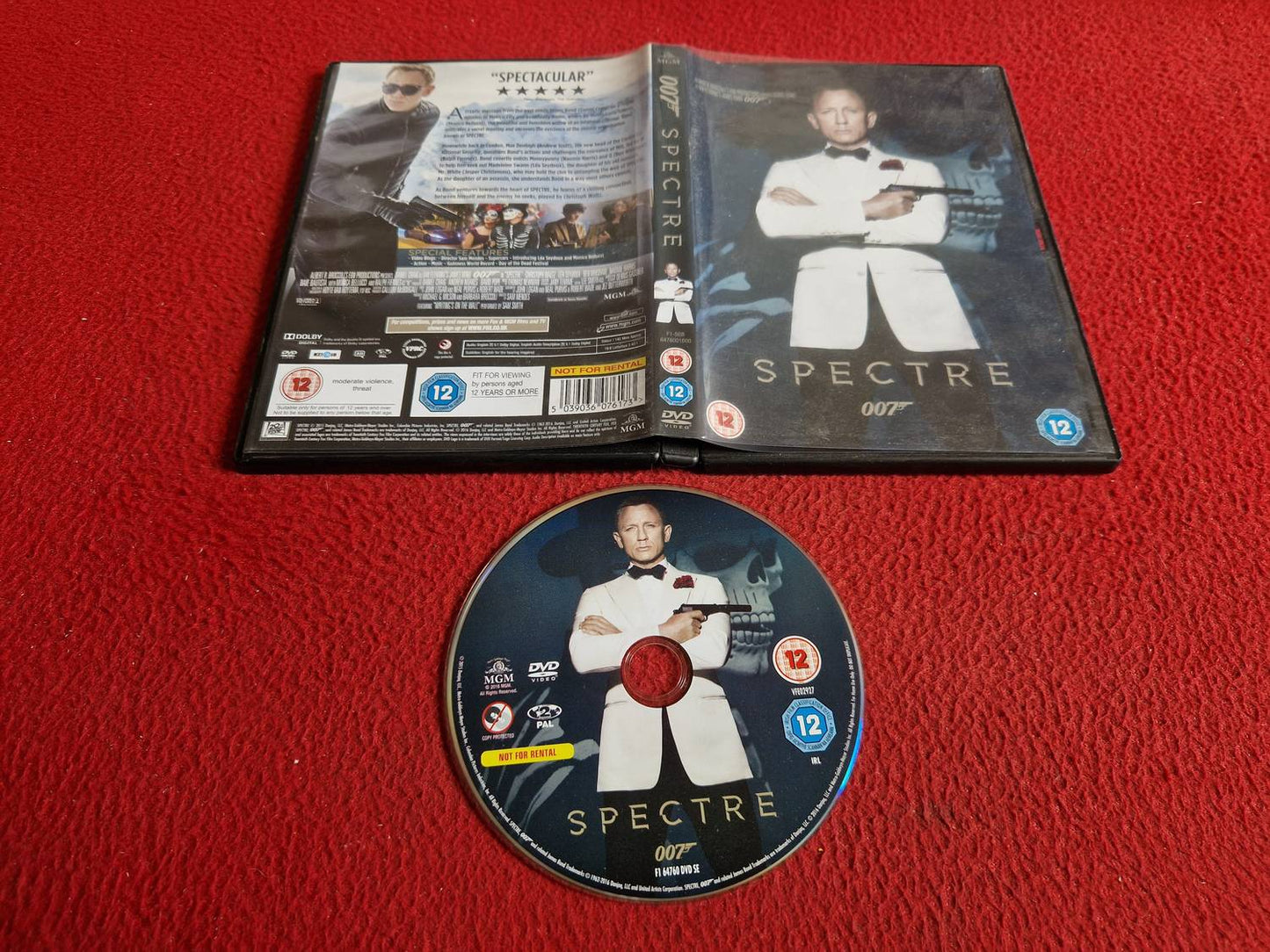 SPECTRE DVD