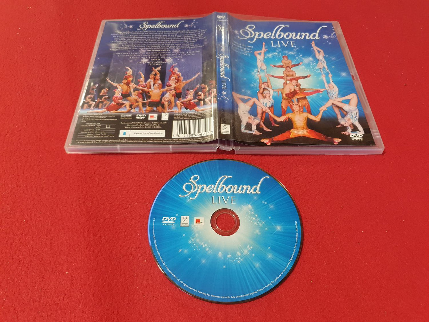 SPELLBOUND LIVE till DVD
